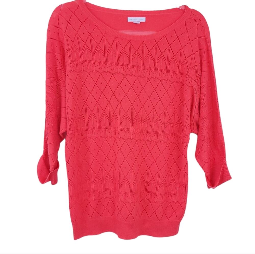 New York & Company Sweater Medium Orange, 3/4 Sleeve, Velma Scooby Doo Costume